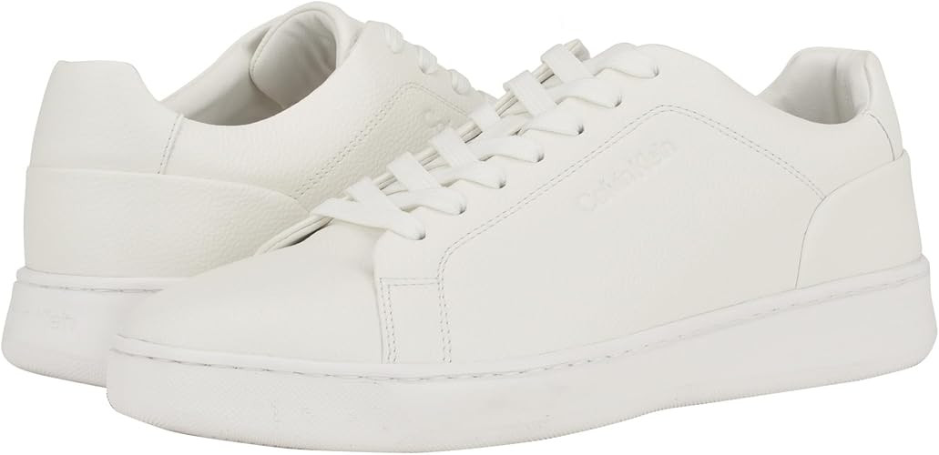 Calvin Klein Men's Falconi Sneaker, White, 9