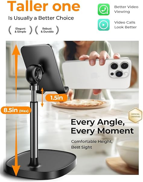 TELESIN Fun Shot Magnetic Phone Camera Grip + C03 Magnetic Selfie Light (Silver) Bundle Kit Compatible with iPhone Magsafe