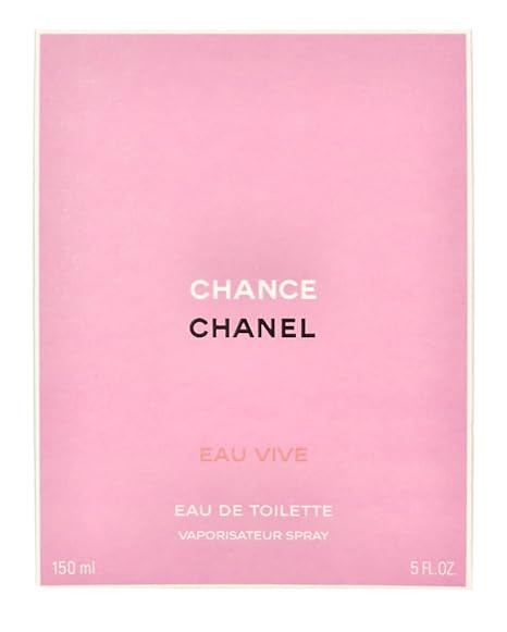 Chance Eau Vive by Chanel for Women - 5 oz EDT Spray