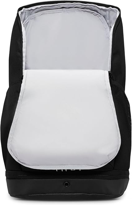 Nike, Unisex, Varsity Elite Backpack (32L), Black/Black/Metallic Silver, One Size