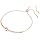 Swarovski One bracelet, Heart, Pink, Rose gold-tone finish