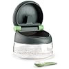 Lékué 16.9oz Shaker Salt Cellar, 0.5 x 4.1inch, Clear
