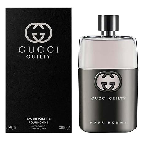 Gucci Guilty by Gucci for Men Eau de Toilette Spray, 3 Fl Oz (Pack of 1)