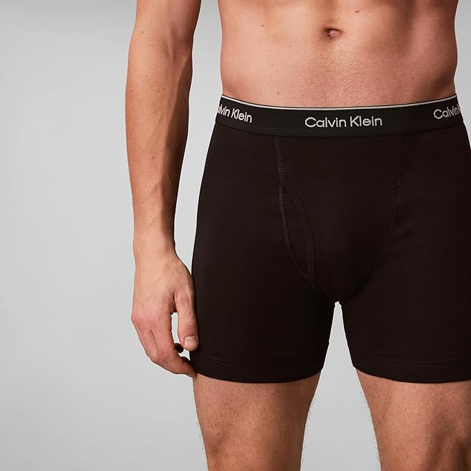 Calvin Klein Men’s Cotton Classics 3-Pack Boxer Brief