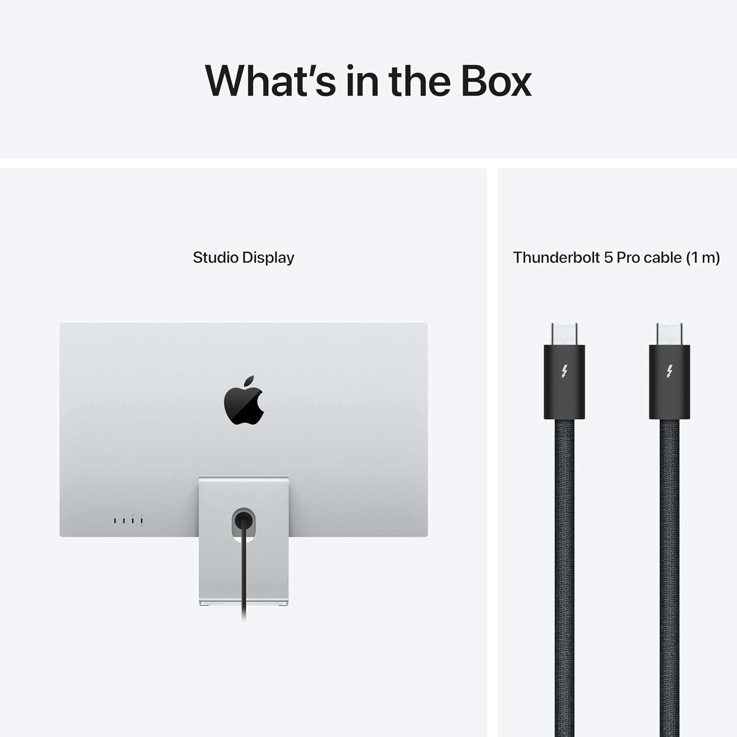 Apple Studio Display: Standard Glass, Tilt-Adjustable Stand